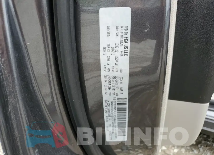 2C4RC1GG3HR525966 Photo# 13