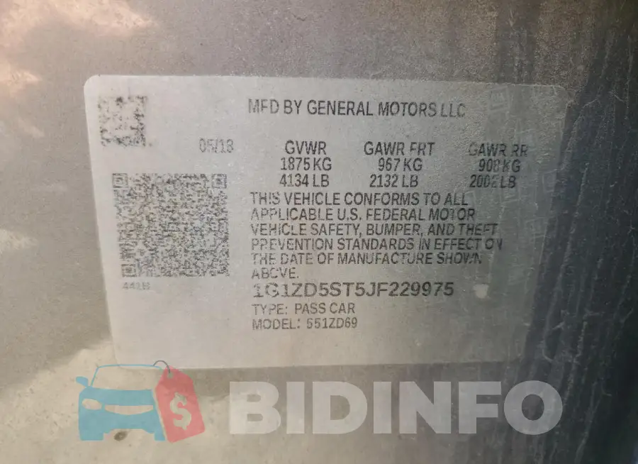 1G1ZD5ST5JF229975 Photo# 12