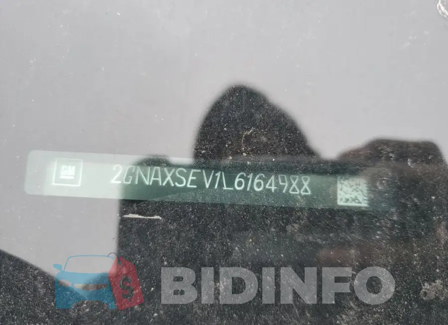 2GNAXSEV1L6164988 Photo# 13
