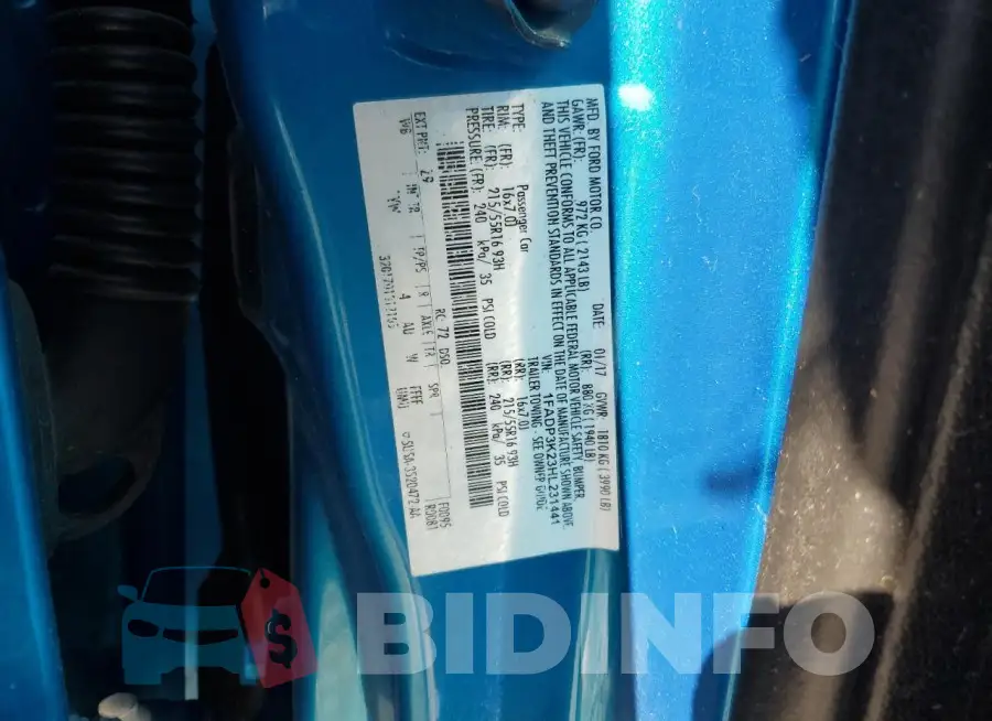 1FADP3K23HL231441 Photo# 12