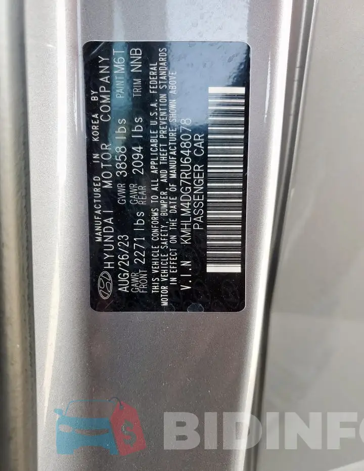 KMHLM4DG7RU648078 Photo# 12