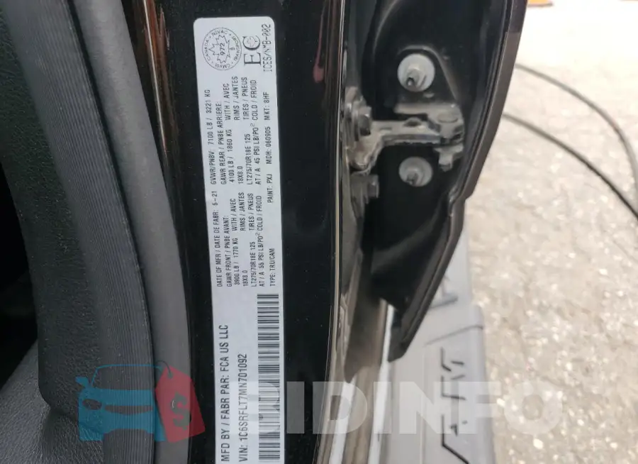 1C6SRFLT7MN701092 Photo# 12