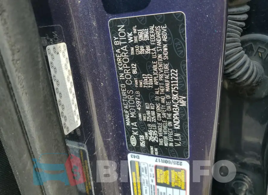 KNDPM3AC8K7511222 Photo# 12