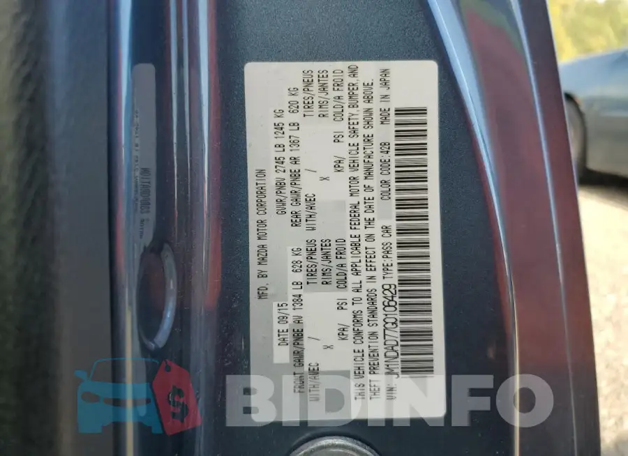 JM1NDAD77G0106429 Photo# 12