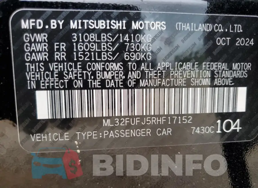ML32FUFJ5RHF17152 Photo# 12