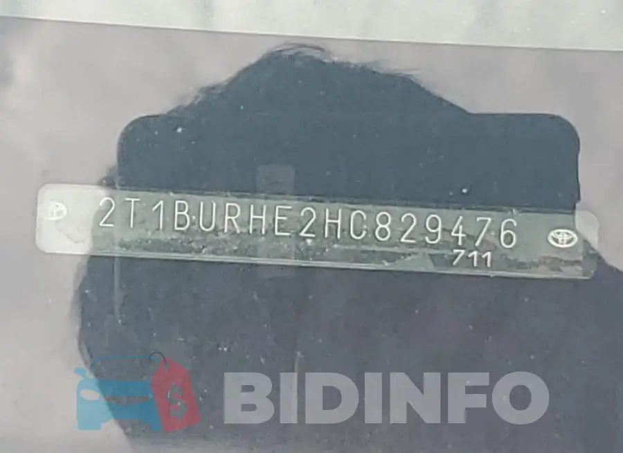 2T1BURHE2HC829476 Photo# 13