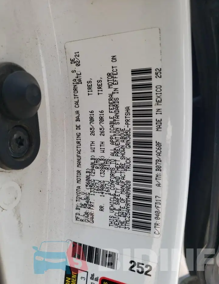 3TMCZ5AN9MM409028 Photo# 12