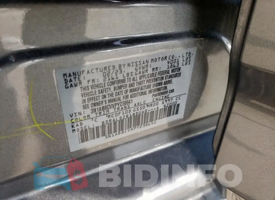 3N1AB8CVXPY238641 Photo# 13