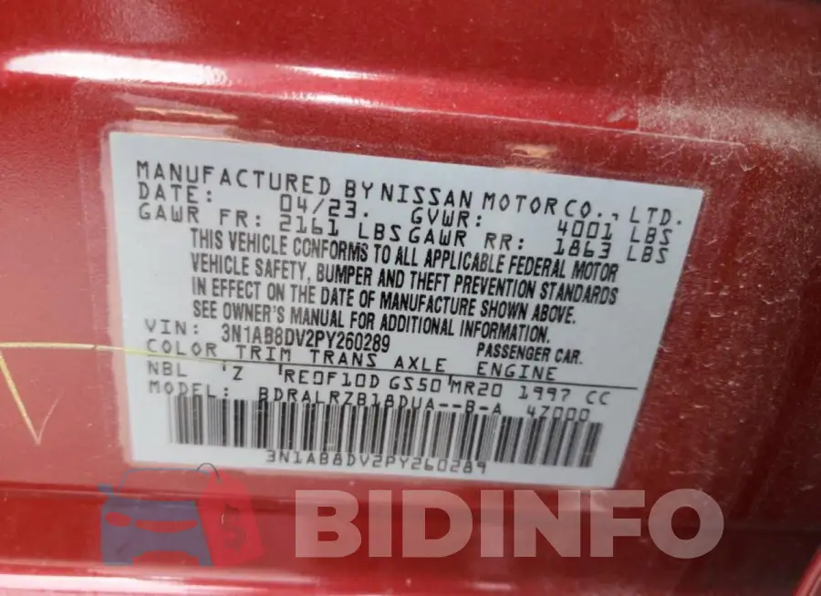 3N1AB8DV2PY260289 Photo# 12