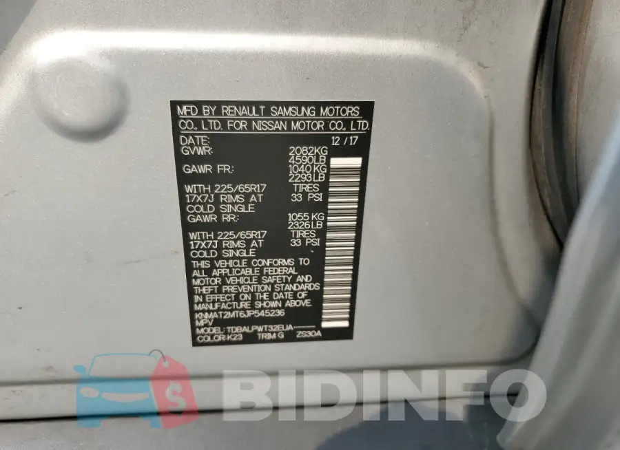 KNMAT2MT6JP545236 Photo# 13