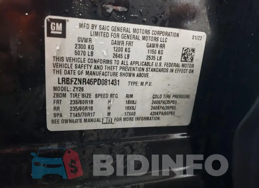 LRBFZNR46PD081431 Photo# 13