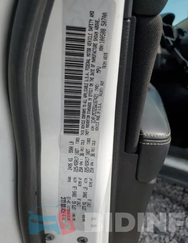 1C4PJMCS2GW167421 Photo# 14