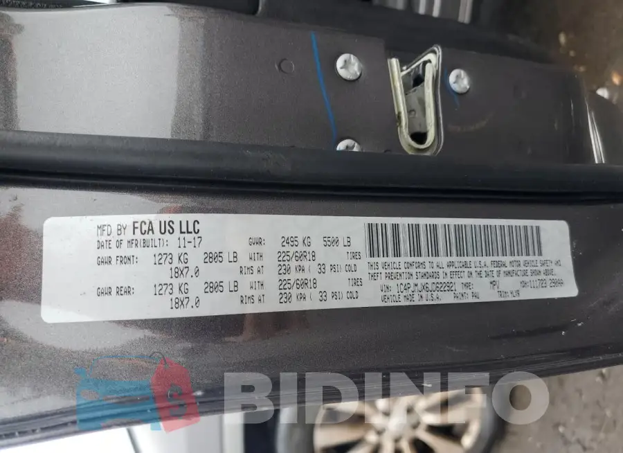 1C4PJMJX6JD622921 Photo# 13