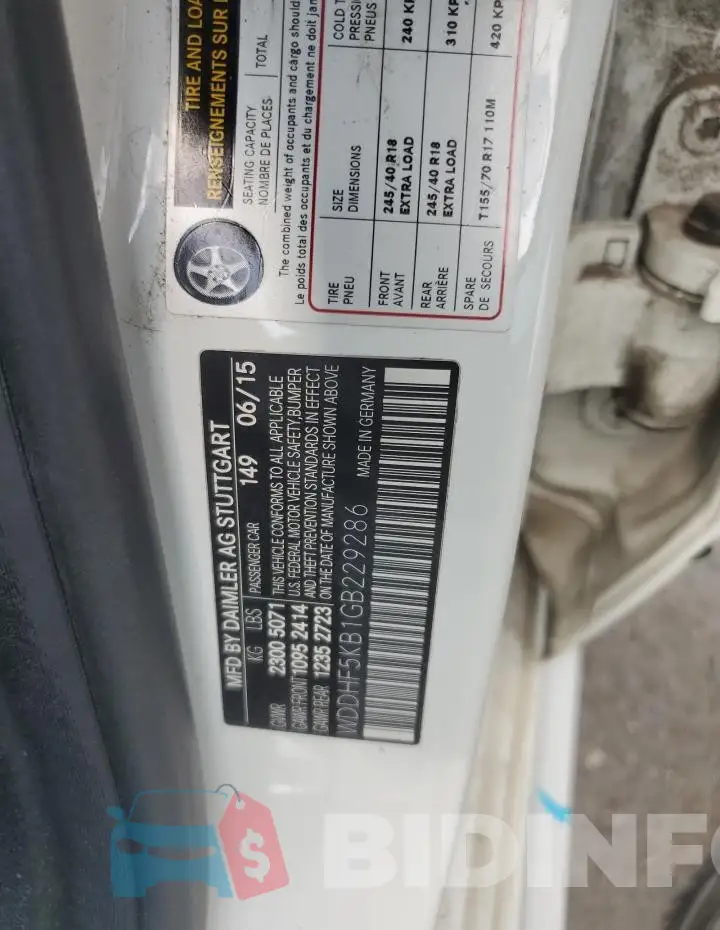 WDDHF5KB1GB229286 Photo# 12