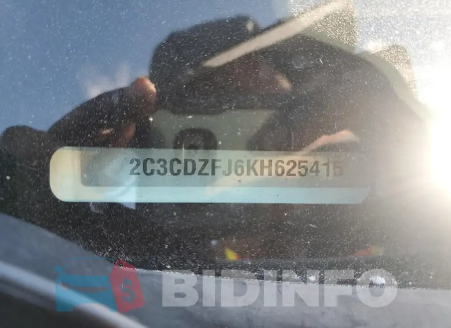 2C3CDZFJ6KH625415 Photo# 12