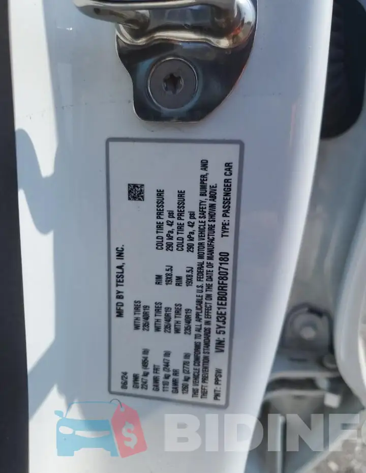 5YJ3E1EB0RF807180 Photo# 12