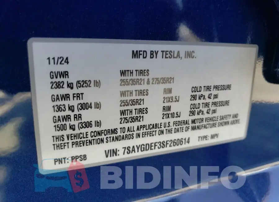 7SAYGDEF3SF260614 Photo# 12