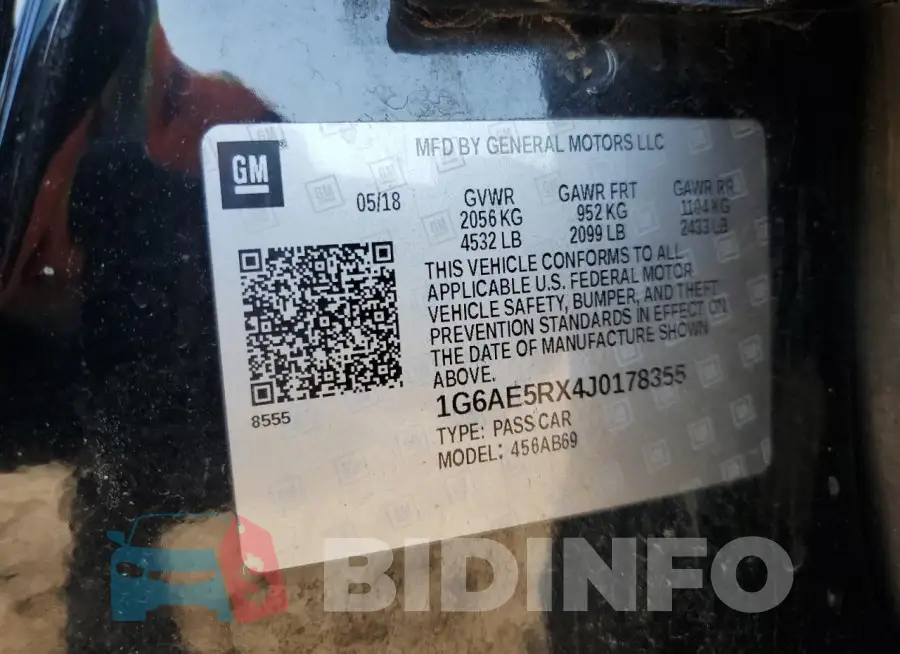 1G6AE5RX4J0178355 Photo# 12