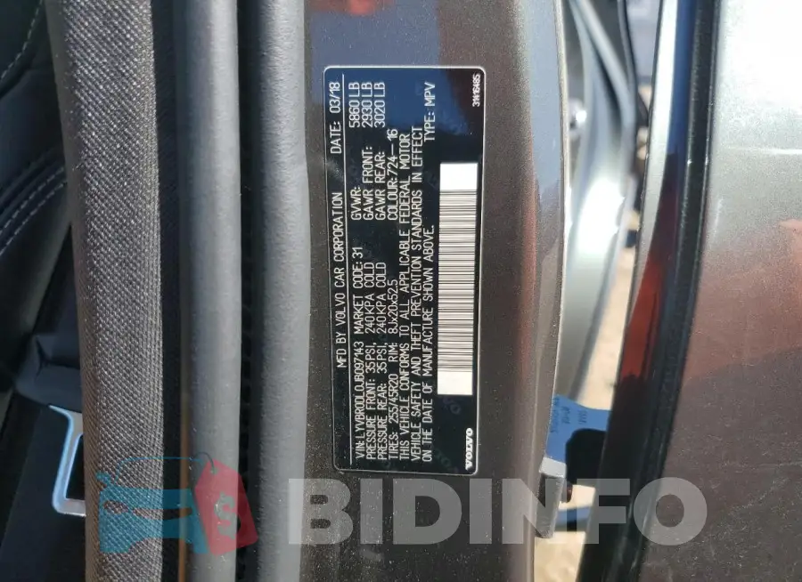 LYVBR0DL0JB097143 Photo# 13
