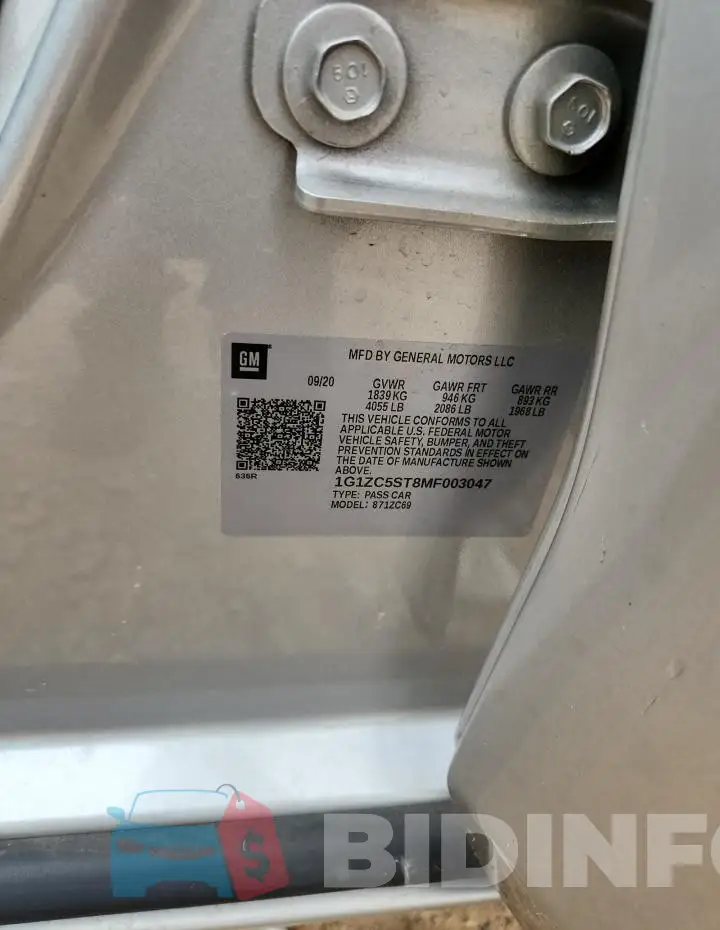 1G1ZC5ST8MF003047 Photo# 12