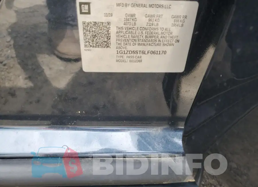 1G1ZD5ST6LF061170 Photo# 12