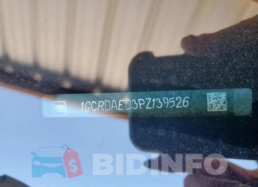 1GCRDAED3PZ139526 Photo# 12