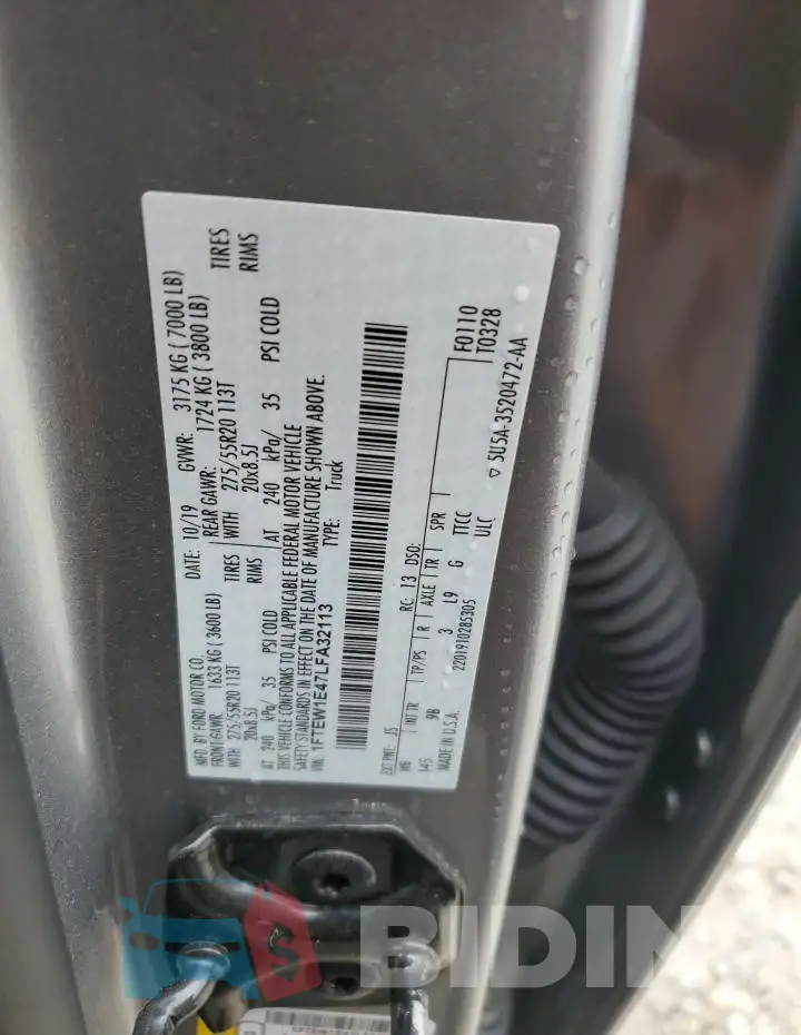 1FTEW1E47LFA32113 Photo# 13