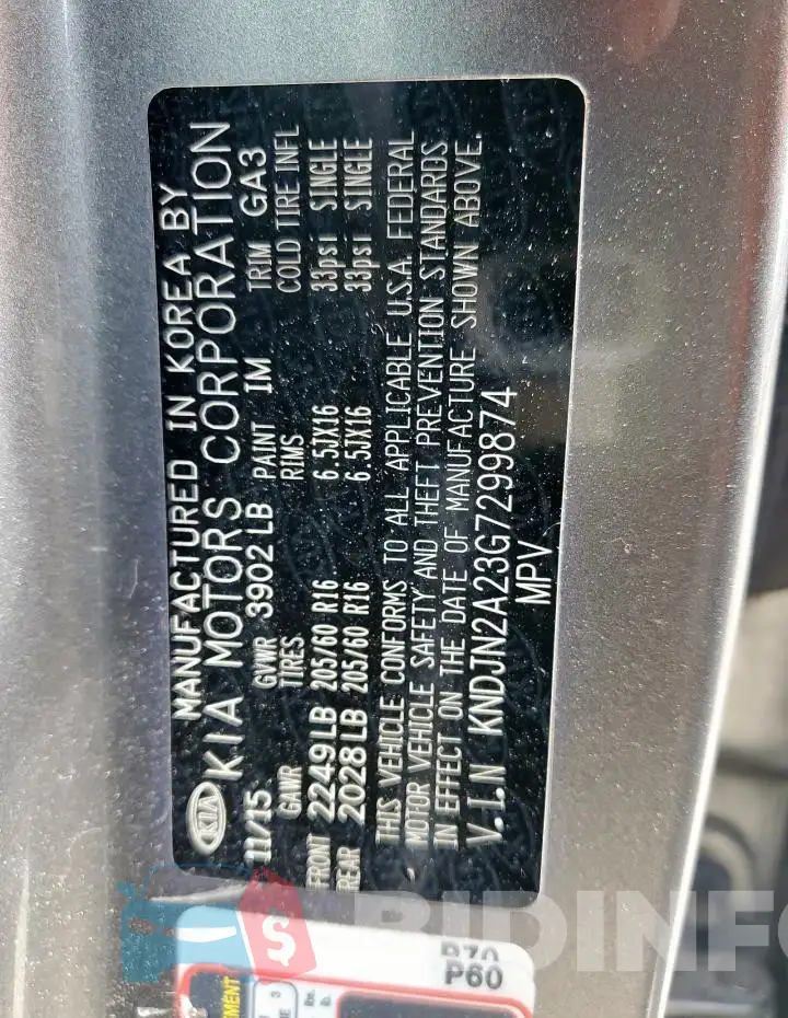 KNDJN2A23G7299874 Photo# 13