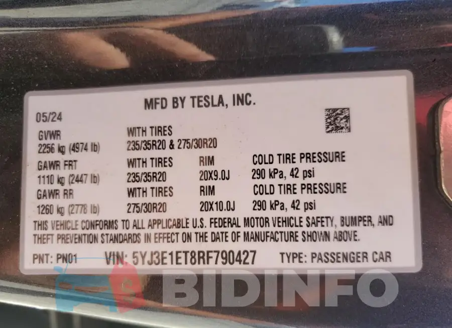 5YJ3E1ET8RF790427 Photo# 12