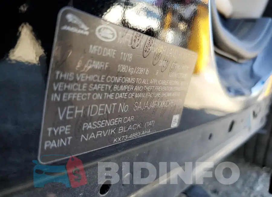 SAJAJ4FXXKCP51171 Photo# 13