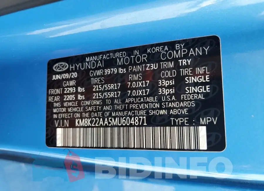 KM8K22AA5MU604871 Photo# 12