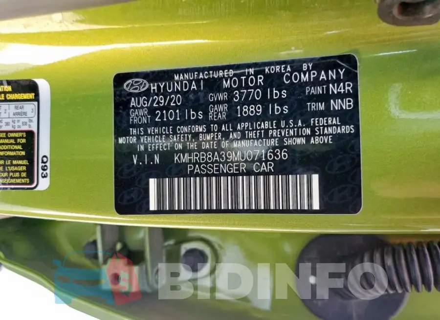 KMHRB8A39MU071636 Photo# 13