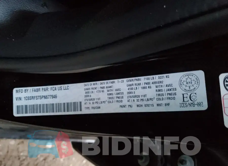 1C6SRFST5PN677946 Photo# 13