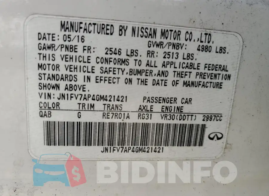 JN1FV7AP4GM421421 Photo# 12