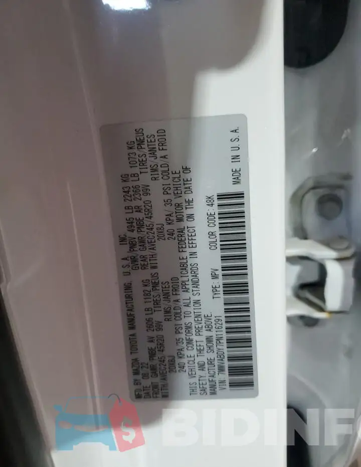 7MMVABDY7PN116291 Photo# 13