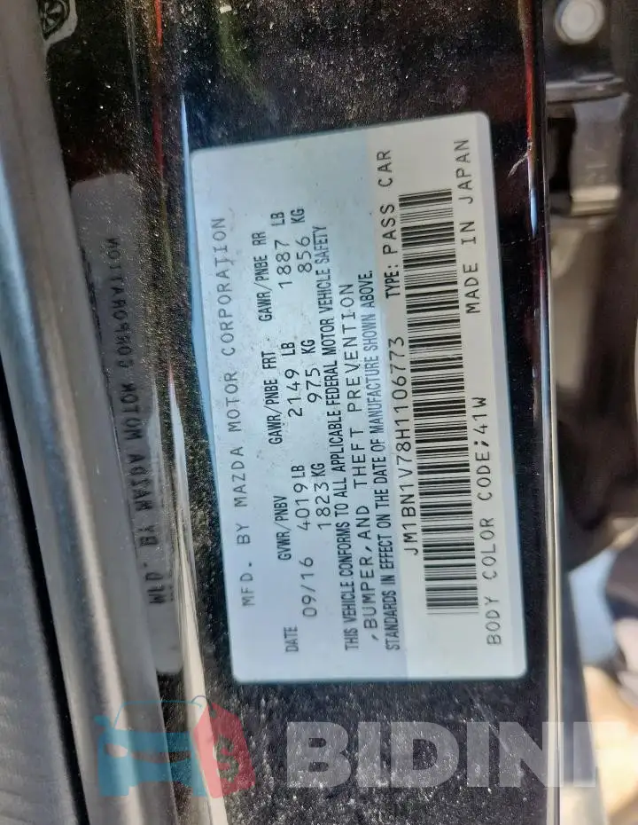 JM1BN1V78H1106773 Photo# 12