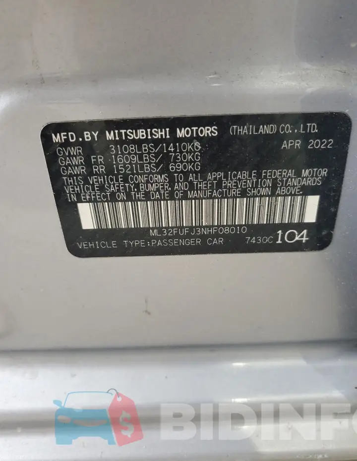 ML32FUFJ3NHF08010 Photo# 12