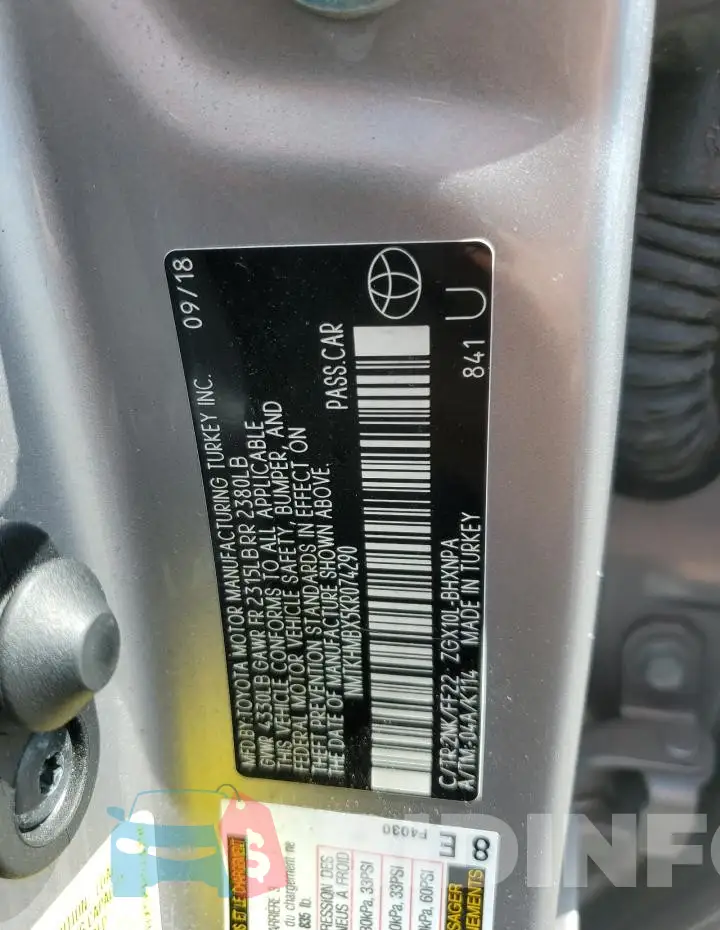 NMTKHMBX5KR074290 Photo# 13