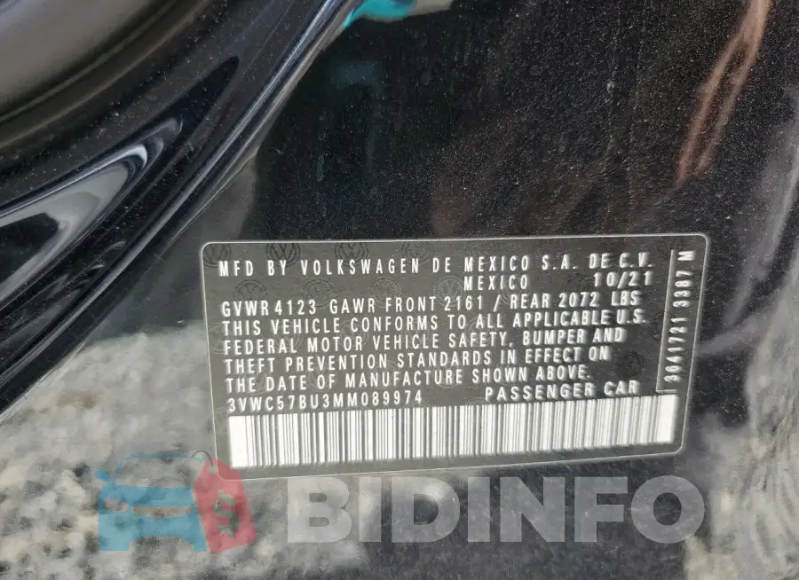 3VWC57BU3MM089974 Photo# 13