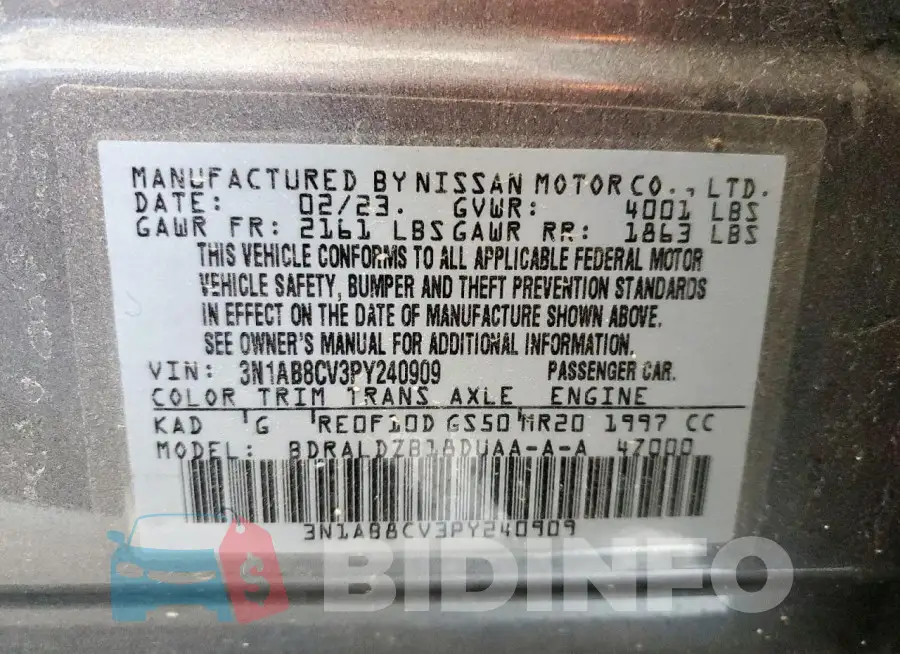 3N1AB8CV3PY240909 Photo# 12
