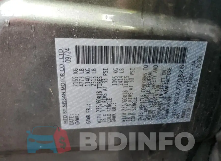 5N1BT3BB1SC779826 Photo# 13