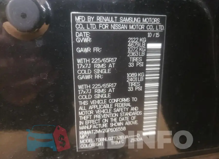 KNMAT2MV2GP606558 Photo# 13