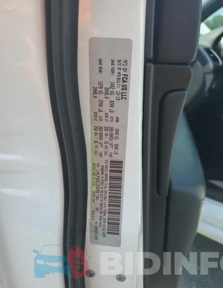 1C4RJFAG9LC234756 Photo# 13