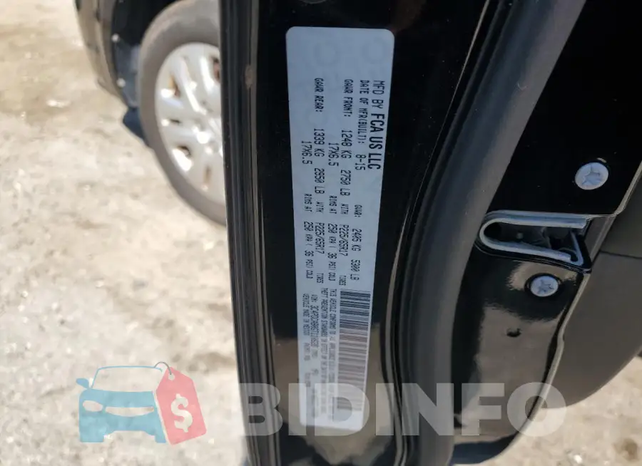3C4PDCAB0GT110628 Photo# 13