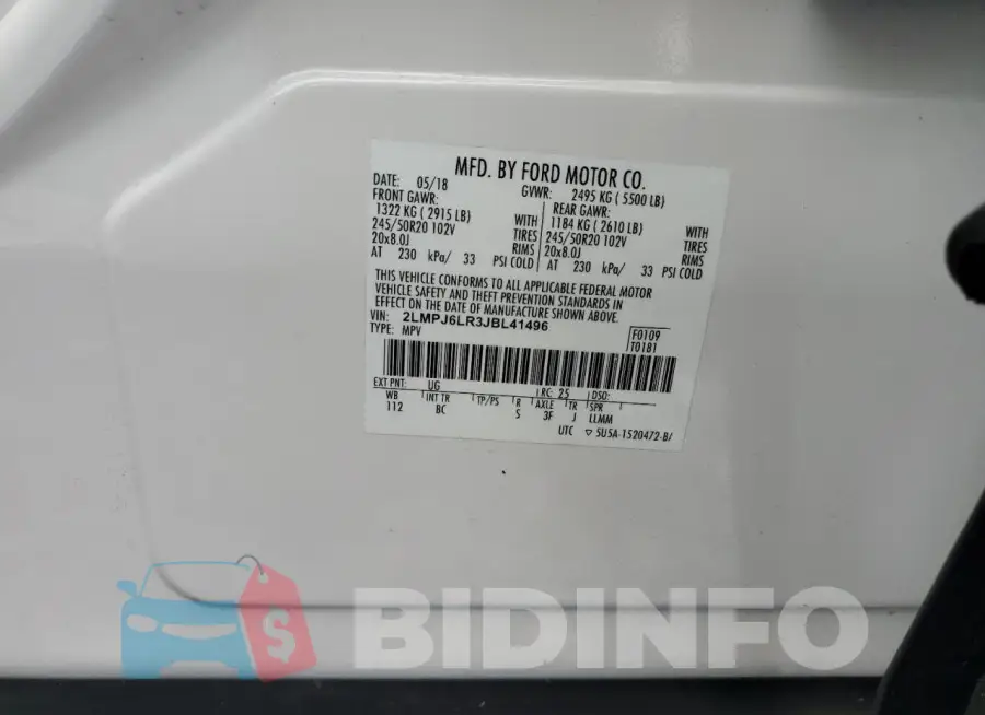 2LMPJ6LR3JBL41496 Photo# 13