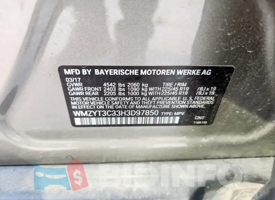 WMZYT3C33H3D97850 Photo# 12