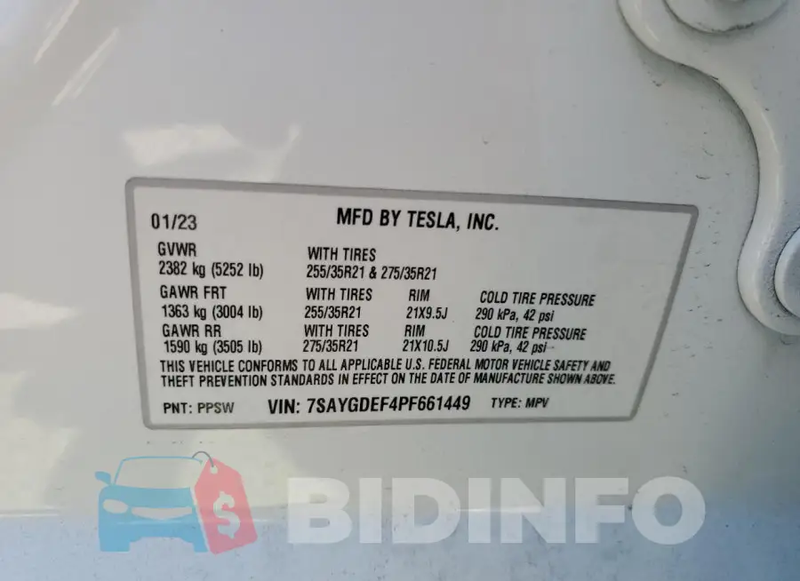 7SAYGDEF4PF661449 Photo# 12