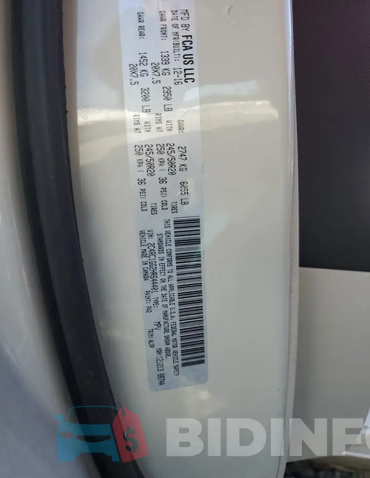 2C4RC1GG2HR644401 Photo# 13