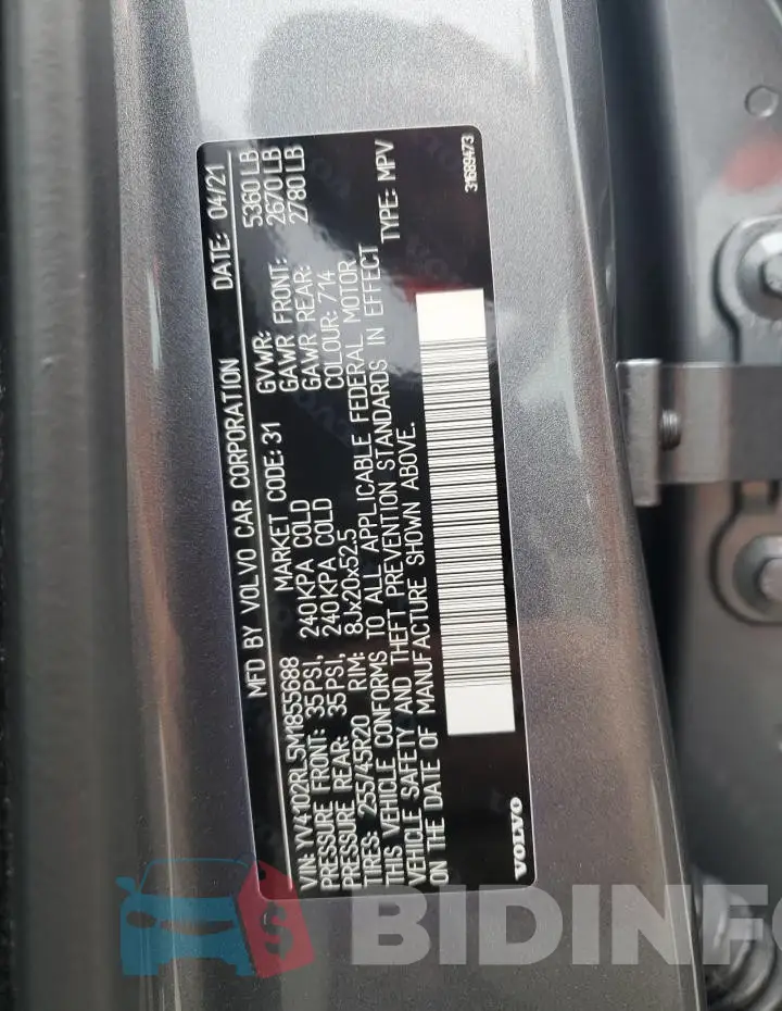 YV4102RL5M1855688 Photo# 13