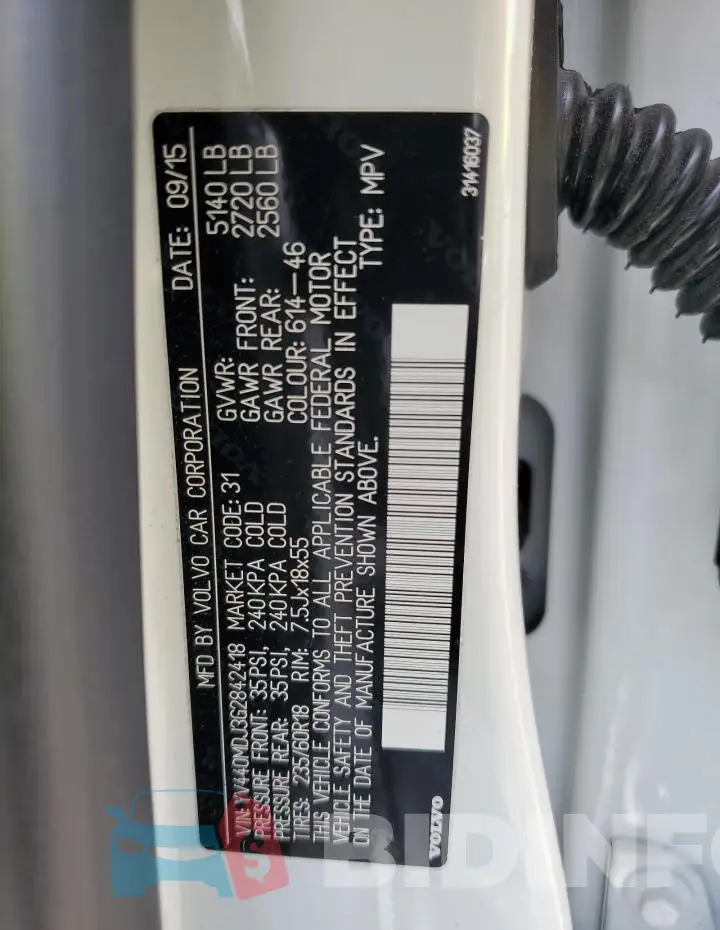 YV440MDJ3G2842418 Photo# 13